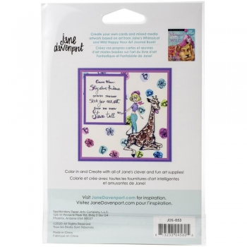 Jane Davenport Clear Stamps - Giraffe Wisdome